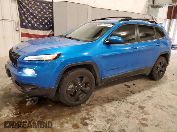 2018 Jeep Cherokee Latitude Tech Connect z VIN 1C4PJMCB0JD572454, wystawiony jako Copart lot #83875334 z przebiegiem 109 611 mil mil oraz Nie do naprawy • Non repairable. Historia ofert i sprzedaży dostępna na DreamBid. Obrazek 1.