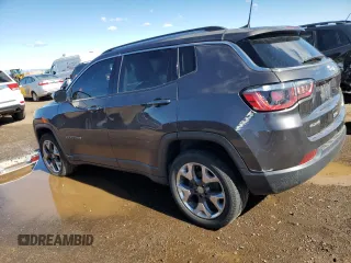 2017 Jeep Compass Limited с VIN 3C4NJDCB6HT628599, выставлен на аукционе Copart как лот 57140005 с пробегом 124 201 миль миль и Списание • Salvage title. История ставок и продаж доступна на DreamBid. Изображение 2.