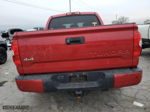 2018 Toyota Tundra 4WD SR5 with VIN 5TFAW5F15JX777041, listed as a Copart auction lot 79855984 with 120,819 mi miles and Salvage Title. Bid and sale history available at carsss.com. Image 6.