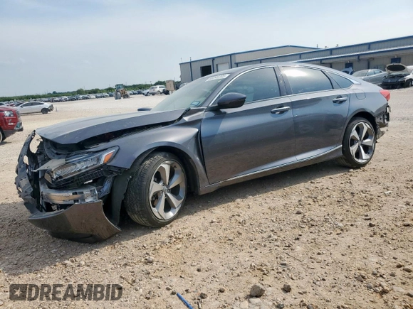 2019 Honda Accord Touring with VIN 1HGCV2F91KA003035, listed as a Copart auction lot 60393205 with 38,386 mi miles and Salvage title. Bid and sale history available at DreamBid. Image 1.