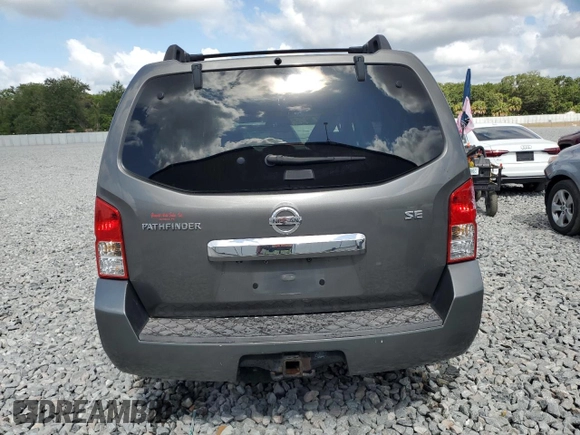 2008 Nissan Pathfinder S z VIN 5N1AR18B28C611885, wystawiony jako Copart lot #55053275 z przebiegiem 199 434 mil mil oraz Szkoda całkowita • Salvage title. Historia ofert i sprzedaży dostępna na DreamBid. Obrazek 6.