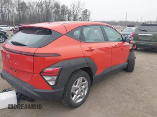 2024 Hyundai Kona SE with VIN KM8HA3AB5RU136935, listed as a IAAI auction lot 41614174 with 16,654 mi miles. Bid and sale history available at carsss.com. Image 4.