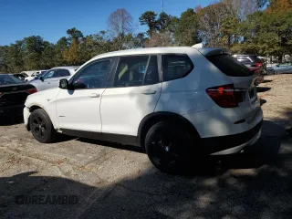 2011 BMW X3 28i with VIN 5UXWX5C51BL711104, listed as a Copart auction lot 79857104 with 86,855 mi miles and Salvage Title. Bid and sale history available at DreamBid. Image 2.