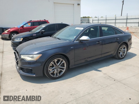 2013 Audi S6 Prestige with VIN WAUF2AFC6DN128504, listed as a Copart auction lot 61459994 with 116,393 mi miles and Salvage Title. Bid and sale history available at carsss.com. Image 1.