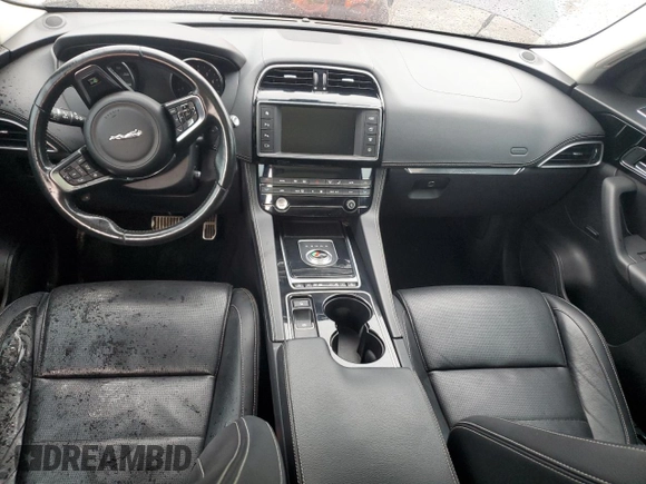 2017 Jaguar F-Pace 35t R-Sport with VIN SADCL2BV5HA051397, listed as a Copart auction lot 58474195 with 139,756 mi miles and Clean title. Bid and sale history available at DreamBid. Image 8.