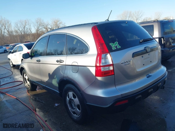 2007 Honda CR-V LX with VIN JHLRE48347C115713, listed as a IAAI auction lot 41822191 with 184,483 mi miles. Bid and sale history available at carsss.com. Image 3.