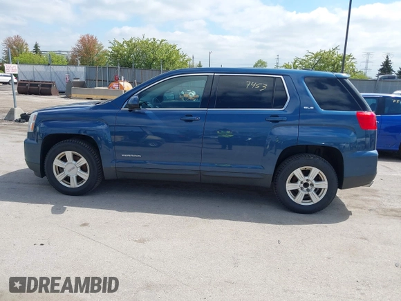2016 GMC Terrain SLE with VIN 2GKALMEK9G6132385, listed as a IAAI auction lot 42147453 with 198,390 mi miles and . Bid and sale history available at carsss.com. Image 14.