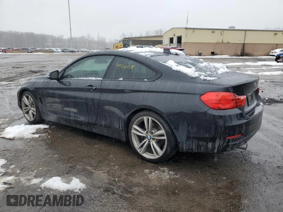 2014 BMW 4 Series 435i with VIN WBA3R1C51EK192909, listed as a Copart auction lot 44700155 with 104,506 mi miles and Salvage Title. Bid and sale history available at carsss.com. Image 2.