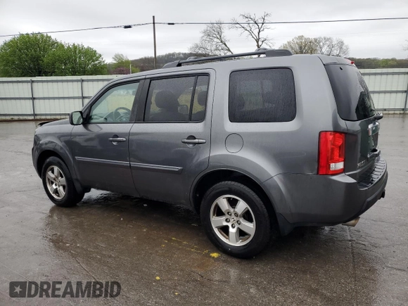 2011 Honda Pilot EX-L with VIN 5FNYF4H67BB015164, listed as a Copart auction lot 51281555 with 180,156 mi miles and Salvage Title. Bid and sale history available at carsss.com. Image 2.
