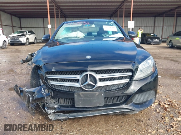 2017 Mercedes-Benz C 300 with VIN 55SWF4KB8HU201820, listed as a IAAI auction lot 41459590 with 90,775 mi miles and . Bid and sale history available at carsss.com. Image 12.