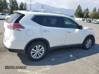 2014 Nissan Rogue SV with VIN 5N1AT2MT0EC848828, listed as a Copart auction lot 55297045 with 114,431 mi miles and Salvage Title. Bid and sale history available at DreamBid. Image 3.