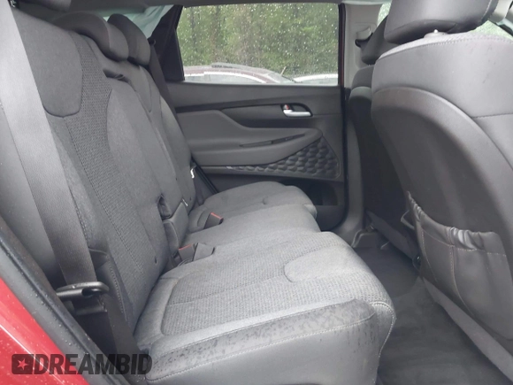 2020 Hyundai Santa Fe SEL with VIN 5NMS3CAD0LH236168, listed as a IAAI auction lot 41955594 with 55,166 mi miles. Bid and sale history available at carsss.com. Image 8.