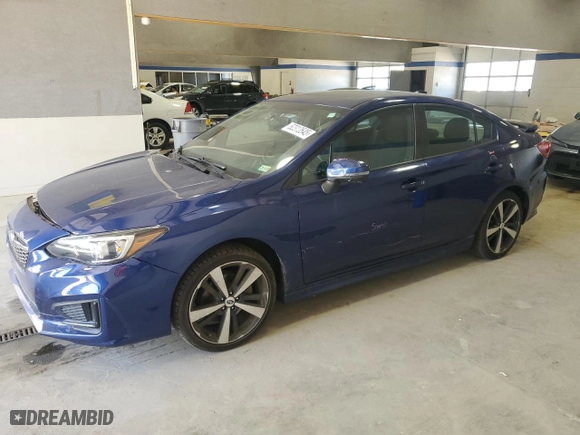 2017 Subaru Impreza Sport with VIN 4S3GKAM63H3604066, listed as a Copart auction lot 52313545 with 29,661 mi miles and Salvage Title. Bid and sale history available at carsss.com. Image 1.