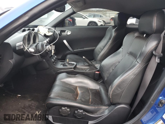 2005 Nissan 350Z Enthusiast with VIN JN1AZ34D25M603575, listed as a Copart auction lot 80695294 with 97,894 mi miles and Salvage Title. Bid and sale history available at carsss.com. Image 7.