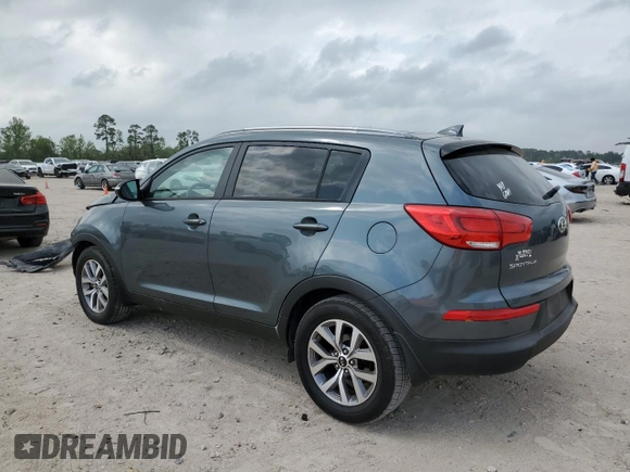 2015 Kia Sportage LX with VIN KNDPB3AC6F7763658, listed as a Copart auction lot 51420905 with 160,245 mi miles and Salvage Title. Bid and sale history available at DreamBid. Image 2.