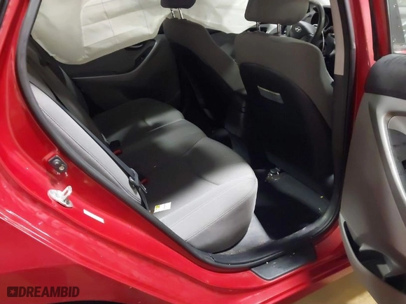2016 Hyundai Elantra SE with VIN KMHDH4AE9GU573652, listed as a IAAI auction lot 41652780 with 124,897 mi miles. Bid and sale history available at carsss.com. Image 8.