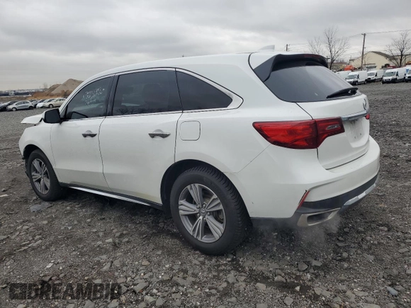 2020 Acura MDX with VIN 5J8YD4H32LL041585, listed as a Copart auction lot 85487224 with 71,111 mi miles and Non Repairable. Bid and sale history available at carsss.com. Image 2.