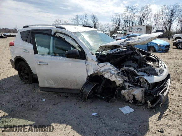 2015 Toyota RAV4 LE with VIN 2T3BFREV3FW314679, listed as a Copart auction lot 49963945 with 124,841 mi miles and Salvage title. Bid and sale history available at DreamBid. Image 4.