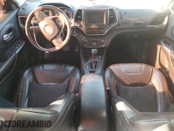 2019 Jeep Cherokee Latitude Plus with VIN 1C4PJLLB3KD187112, listed as a Copart auction lot 52975845 with 176,546 mi miles and Clean Title. Bid and sale history available at carsss.com. Image 8.