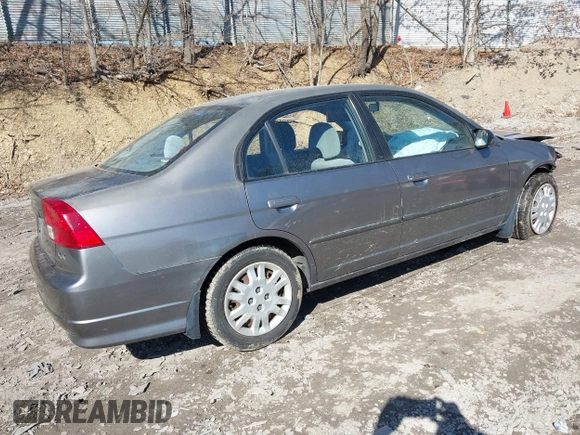 2005 Honda Civic LX with VIN 2HGES16545H550184, listed as a IAAI auction lot 41763026 with 88,188 mi miles and . Bid and sale history available at DreamBid. Image 4.