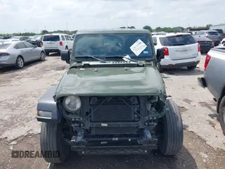 2021 Jeep Wrangler Unlimited Sport S with VIN 1C4HJXDG0MW510836, listed as a IAAI auction lot 42072748 with 87,960 mi miles and . Bid and sale history available at DreamBid. Image 13.