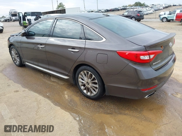 2015 Hyundai Sonata Limited with VIN 5NPE34AF4FH037765, listed as a IAAI auction lot 41887280 with 235,024 mi miles and . Bid and sale history available at carsss.com. Image 3.