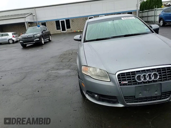 2008 Audi A4 2.0T with VIN WAUDF78E68A155387, listed as a Copart auction lot 61042775 with 155,567 mi miles and Salvage title. Bid and sale history available at DreamBid. Image 13.