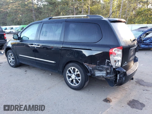 2014 Kia Sedona EX with VIN KNDMH4C71E6574136, listed as a Copart auction lot 72901614 with 115,516 mi miles and Salvage Title. Bid and sale history available at carsss.com. Image 2.