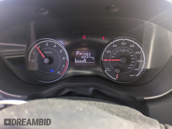 2017 Subaru Impreza Premium z VIN 4S3GTAB67H3731936, wystawiony jako Copart lot #54344765 z przebiegiem 88 564 mil mil oraz Szkoda całkowita • Salvage title. Historia ofert i sprzedaży dostępna na DreamBid. Obrazek 9.