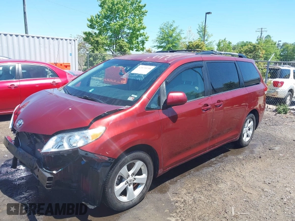 2012 Toyota Sienna LE AAS with VIN 5TDKK3DC9CS203298, listed as a IAAI auction lot 42070158 with 266,202 mi miles and . Bid and sale history available at DreamBid. Image 18.