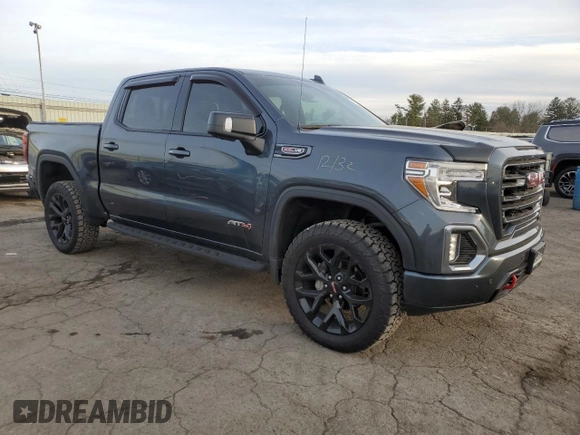 2022 GMC Sierra 1500 Limited AT4 with VIN 1GTP9EEL0NZ137446, listed as a Copart auction lot 82207324 with 23,764 mi miles and Salvage Title. Bid and sale history available at carsss.com. Image 4.