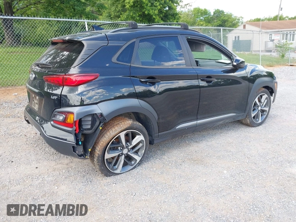 2020 Hyundai Kona Limited z VIN KM8K33A52LU591422, wystawiony jako IAAI lot #42324828 z przebiegiem 59 957 mil mil oraz . Historia ofert i sprzedaży dostępna na DreamBid. Obrazek 4.