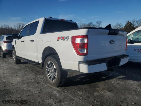 2021 Ford F-150 XL with VIN 1FTFW1E56MKE85922, listed as a Copart auction lot 86220964 with 57,833 mi miles and Clean Title. Bid and sale history available at carsss.com. Image 2.