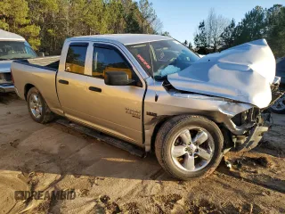 2019 Ram 1500 Classic Tradesman with VIN 1C6RR6FT5KS579647, listed as a Copart auction lot 87360454 with 0 mi miles and Salvage Title. Bid and sale history available at carsss.com. Image 4.