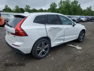 2018 Volvo XC60 Momentum with VIN YV4A22RKXJ1028976, listed as a Copart auction lot 57766545 with 55,930 mi miles and Salvage title. Bid and sale history available at DreamBid. Image 3.