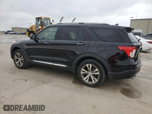 2020 Ford Explorer Platinum z VIN 1FM5K8HC0LGA60137, wystawiony jako Copart lot #87540635 z przebiegiem 24 929 mil mil oraz Szkoda całkowita • Salvage title. Historia ofert i sprzedaży dostępna na DreamBid. Obrazek 2.