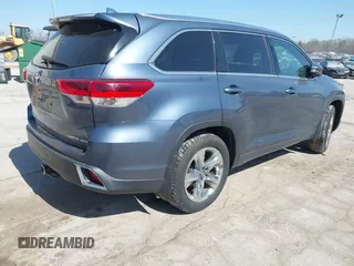 2018 Toyota Highlander Limited with VIN 5TDDZRFH1JS828615, listed as a IAAI auction lot 41796438 with 186,302 mi miles and . Bid and sale history available at DreamBid. Image 4.