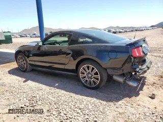 2011 Ford Mustang GT with VIN 1ZVBP8CF0B5152320, listed as a Copart auction lot 57822845 with 132,024 mi miles and Salvage title. Bid and sale history available at DreamBid. Image 2.