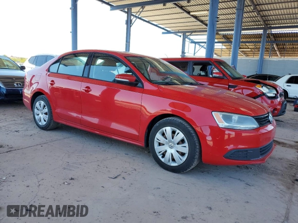 2012 Volkswagen Jetta Sedan SE w/Convenience with VIN 3VWDX7AJ2CM350015, listed as a Copart auction lot 49903745 with 135,452 mi miles and Clean Title. Bid and sale history available at carsss.com. Image 4.