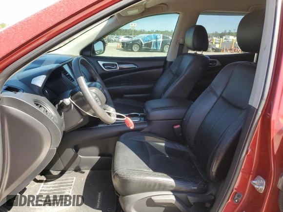 2017 Nissan Pathfinder S with VIN 5N1DR2MN6HC615277, listed as a Copart auction lot 49670935 with 168,932 mi miles and Salvage Title. Bid and sale history available at DreamBid. Image 7.