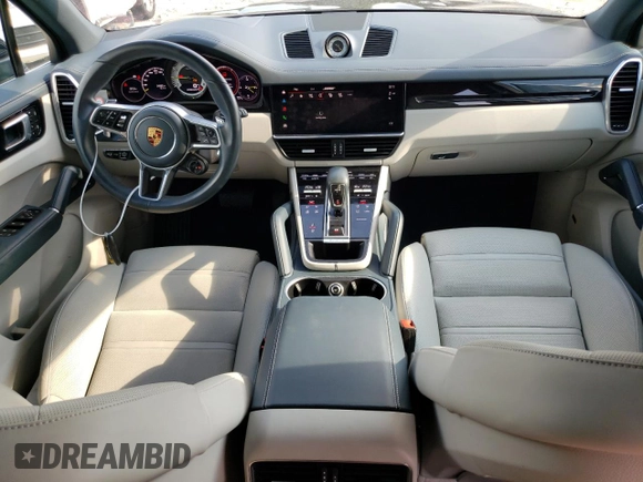 2022 Porsche Cayenne E-Hybrid Hybrid with VIN WP1AE2AY7NDA26356, listed as a Copart auction lot 69035584 with 34,883 mi miles and Salvage title. Bid and sale history available at DreamBid. Image 8.
