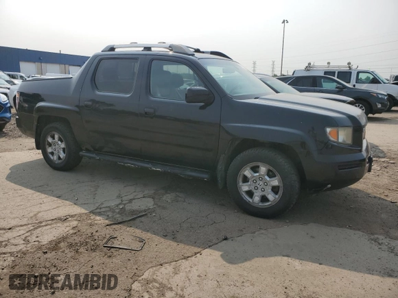 2008 Honda Ridgeline RTL with VIN 2HJYK16548H533610, listed as a Copart auction lot 59674165 with 255,565 mi miles and Clean title. Bid and sale history available at DreamBid. Image 4.