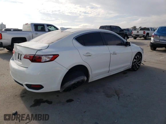 2018 Acura ILX Special Edition with VIN 19UDE2F41JA001292, listed as a Copart auction lot 43915975 with 144,857 mi miles and Salvage Title. Bid and sale history available at carsss.com. Image 3.