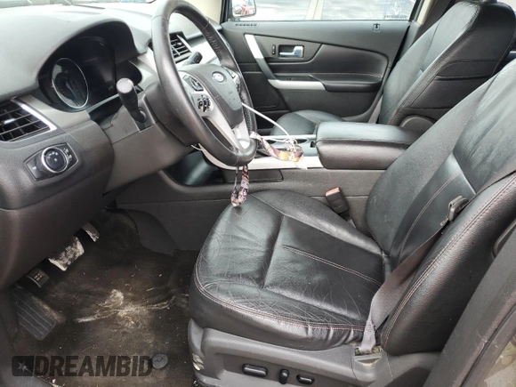 2014 Ford Edge SEL with VIN 2FMDK3JC5EBB67087, listed as a Copart auction lot 66962064 with 221,589 mi miles and Salvage Title. Bid and sale history available at carsss.com. Image 7.