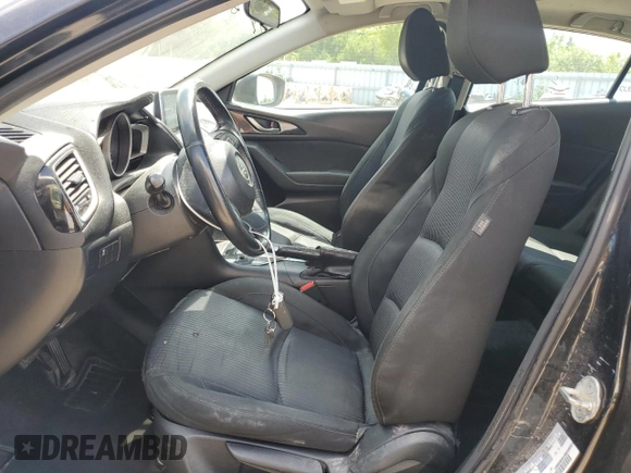 2015 Mazda 3 i Touring with VIN 3MZBM1V78FM213970, listed as a Copart auction lot 60819535 with 158,981 mi miles and Salvage title. Bid and sale history available at DreamBid. Image 7.