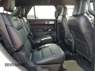2022 Ford Explorer ST with VIN 1FM5K8GC7NGC52286, listed as a Copart auction lot 48969295 with 53,898 mi miles and Salvage Title. Bid and sale history available at carsss.com. Image 10.
