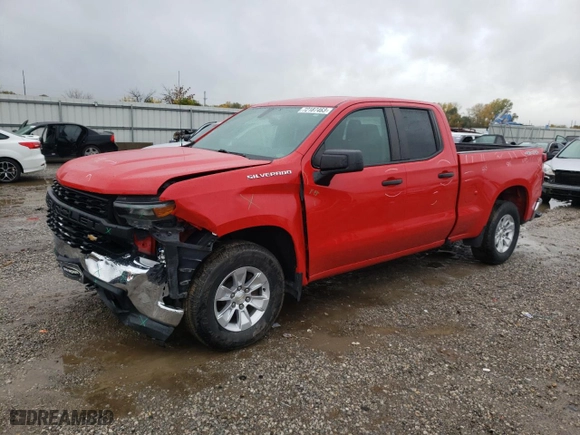 2019 Chevrolet Silverado 1500 Work Truck with VIN 1GCRYAEH4KZ269475, listed as a Copart auction lot 72187463 with 72,834 mi miles and Salvage Title. Bid and sale history available at carsss.com. Image 1.