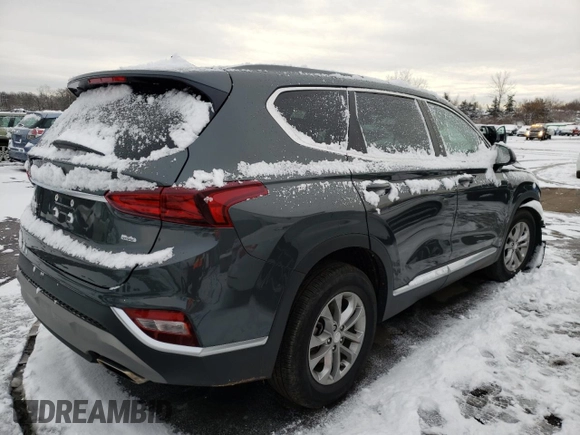 2020 Hyundai Santa Fe SEL with VIN 5NMS3CAD1LH203132, listed as a Copart auction lot 70322862 with 23,339 mi miles. Bid and sale history available at carsss.com. Image 3.