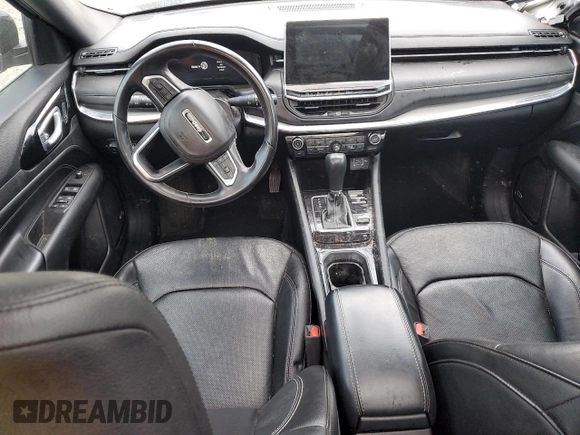 2022 Jeep Compass Limited with VIN 3C4NJDCB3NT143803, listed as a Copart auction lot 56148265 with 67,395 mi miles and Salvage title. Bid and sale history available at DreamBid. Image 8.