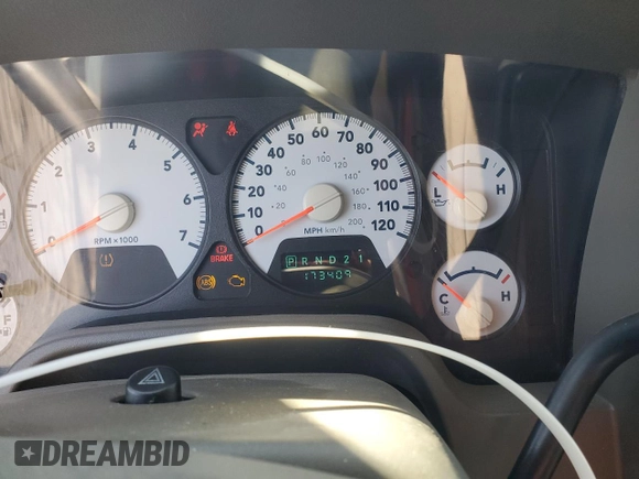2009 Dodge Ram 2500 SXT with VIN 3D7KS29T59G525419, listed as a Copart auction lot 73699144 with 173,409 mi miles and Clean Title. Bid and sale history available at carsss.com. Image 9.